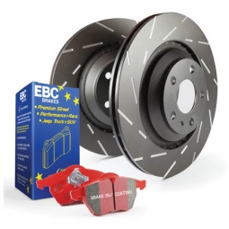 EBC Rear Brake Kit w/ Redstuff Pads & USR Rotors, 2022-2023 WRX