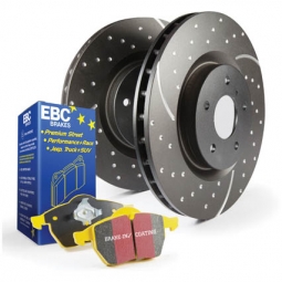 EBC Rear Brake Kit w/ Yellowstuff Pads & GD Rotors, 2022-2023 WRX