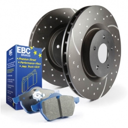EBC Rear Brake Kit w/ Bluestuff Pads & GD Rotors, '23 Nissan Z Performance