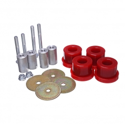 Energy Suspension Differential Mount Bushings Set (Red), 2015+ Mustang