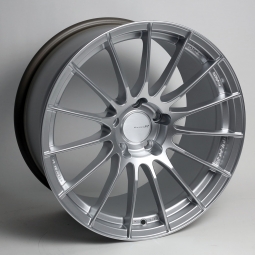 Enkei RS05RR Wheel (18x10.5", 15mm, 5x114.3, Each) Sparkle Silver