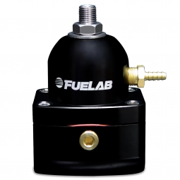 Fuelab EFI Adjustable Fuel Pressure Regulator (-10AN Inlet, -6AN Return, Black)