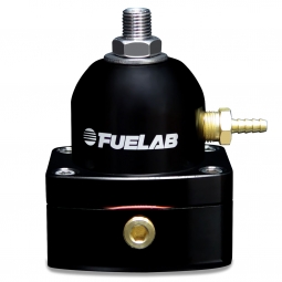 Fuelab EFI Adjustable Mini Fuel Pressure Regulator (-6AN Inlet/Return, Black)