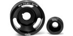 GFB 2-piece Underdrive Pulley Kit (Crank & Alt, w/ Belts), '04-'07 WRX & STi, '04-'08 FXT