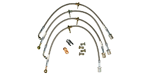 Goodridge SS Braided Brake Hose Kit, '08-'13 WRX