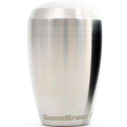 GrimmSpeed Shift Knob (Stainless Steel), '04-'21 STi, '15+ WRX & '13+ BRZ/FR-S/86