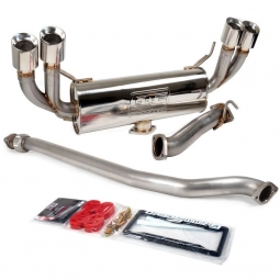 GrimmSpeed Cat-Back Exhaust System (Non-Resonated), '11-'14 WRX & '08-'14 STi (Hatch)