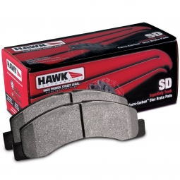 Hawk Rear Super Duty Brake Pads, '17-'20 F-150 Raptor w/ Elect. Park Brake