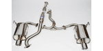 Invidia Q300 Dual Muffler Cat Back Exhaust, '08-'10 WRX (Sedan)