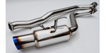Invidia Racing Cat Back Exhaust w/ Ti Tip, 2008+ WRX (Hatch)