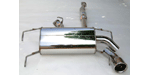 Invidia Q300 Single Muffler Cat Back Exhaust, 2008+ WRX (Hatch)