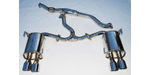 Invidia Q300 Quad Tip Cat Back Exhaust, '11+ WRX & STi (Sedan)