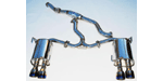 Invidia Q300 Quad Tip Cat Back Exhaust w/ Ti Tips, '11 STi (Sedan)