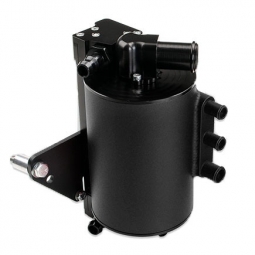 IAG Comp Series Air/Oil Separator Kit (Wrinkle Black), '04-'07 STi & '06-'07 WRX