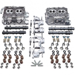 IAG 1150 CNC Ported Drag D25 Cylinder Heads w/ GSC S2 Cams & Lifters, '06-'14 WRX