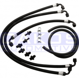 Injector Dynamics Fuel Hose Kit For Side Feed Conversion Kit, '04-'06 STi