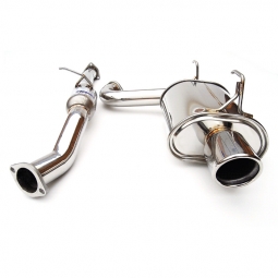 Invidia Q300 Cat-Back Exhaust System w/ Single SS Tip, 2000-2009 S2000