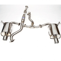 Invidia Q300 Cat-Back Exhaust System w/ Rolled SS Tips, '14-'18 Forester XT