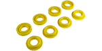 Whiteline Rear Crossmember Bushing Inserts, '13 BRZ