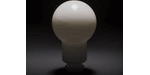 Killer B Round Delrin Shift Knob (White), Subaru 5MT