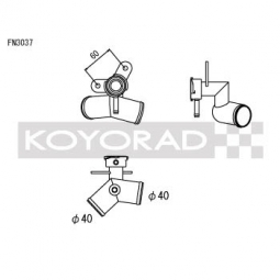 Koyo Aluminum Filler Neck, 2022-2023 BRZ & GR86