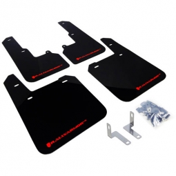 Rally Armor UR Mud Flaps (Black w/ Red Logo), 2015-2019 Outback