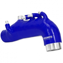 Mishimoto Silicone Turbo Inlet Hose (Blue), 2008-2014 WRX
