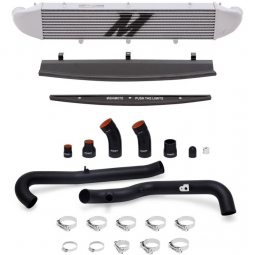 Mishimoto Performance Intercooler Kit (Black Pipes, Silver Intercooler), '14-'16 Fiesta ST