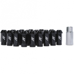 Mishimoto Aluminum Locking Lugs (12x1.25mm, Set/20, Black)