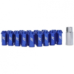 Mishimoto Aluminum Locking Lugs (12x1.25mm, Set/20, Blue)
