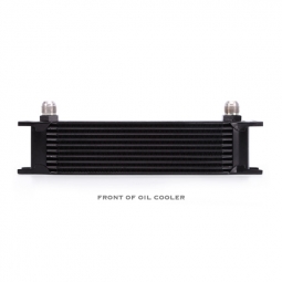 Mishimoto Universal Oil Cooler (10 Row, Black)