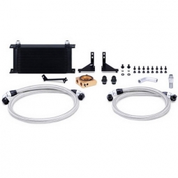 Mishimoto Oil Cooler Kit w/ Thermostat (Black), 2014-2016 Fiesta ST