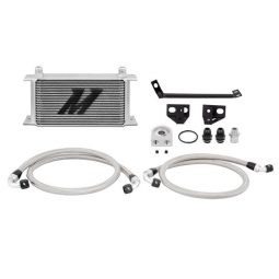 Mishimoto Oil Cooler Kit (Silver), 2015+ Mustang EcoBoost