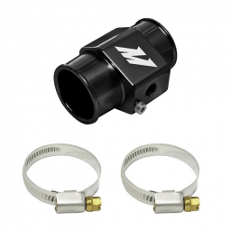 Mishimoto Water Temperature Sensor Adapter (Black, 38mm)