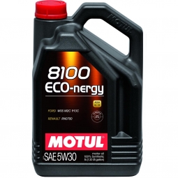 Motul 8100 Eco-nergy Full Synthetic Engine Oil (5W30, 5 Liters)