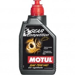 Motul Gear Competition Full Synthetic Gear Oil (75W140, 1 Liter)