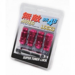 Muteki SR48 Lock Set (12x1.25mm, Set/4, Pink)