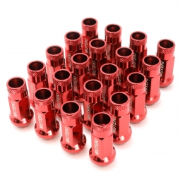Muteki SR48 Open End Lugs (12x1.25mm, Set/20, Red)
