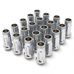 Muteki SR48 Open End Lugs (12x1.5mm, Set/20, Silver)