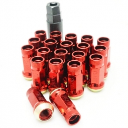 Muteki SR45R Open End Lugs (12x1.25mm, Set/20, Red)