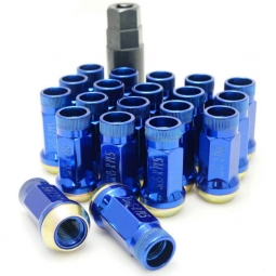 Muteki SR45R Open End Lugs (12x1.25mm, Set/20, Blue)