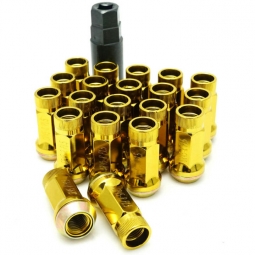 Muteki SR45R Open End Lugs (12x1.25mm, Set/20, Yellow)