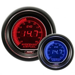Prosport EVO Series Wideband Air / Fuel Ratio (AFR) Gauge (52mm, Blue & Red)