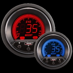 Prosport EVO Series Gauge-Type Electronic Boost Controller (52mm, Blue/Red)