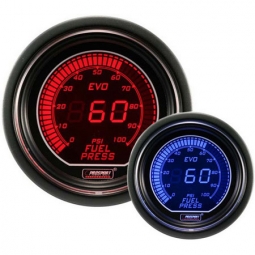 Prosport EVO Series Fuel Pressure Gauge (52mm, Blue & Red)