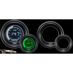 Prosport EVO Series Wideband Air / Fuel Ratio (AFR) Gauge (52mm, Green & White)