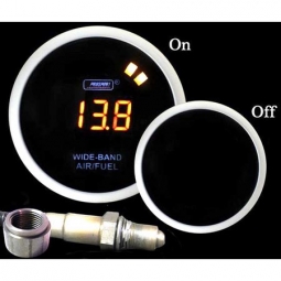Prosport Digital Series Wideband Air / Fuel Ratio (AFR) Gauge (52mm, Amber LCD)