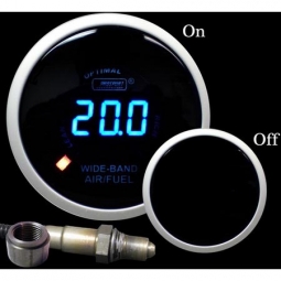 Prosport Digital Series Wideband Air / Fuel Ratio (AFR) Gauge (52mm, Blue LCD)