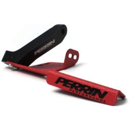 Perrin Master Cylinder Support Brace (Wrinkle Red), 2008-2014 STi