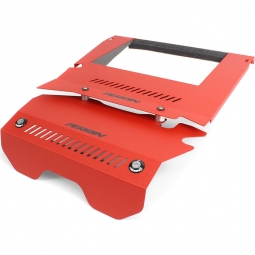 Perrin Intercooler Shroud & Belt Cover Kit (Red), 2015-2021 WRX
